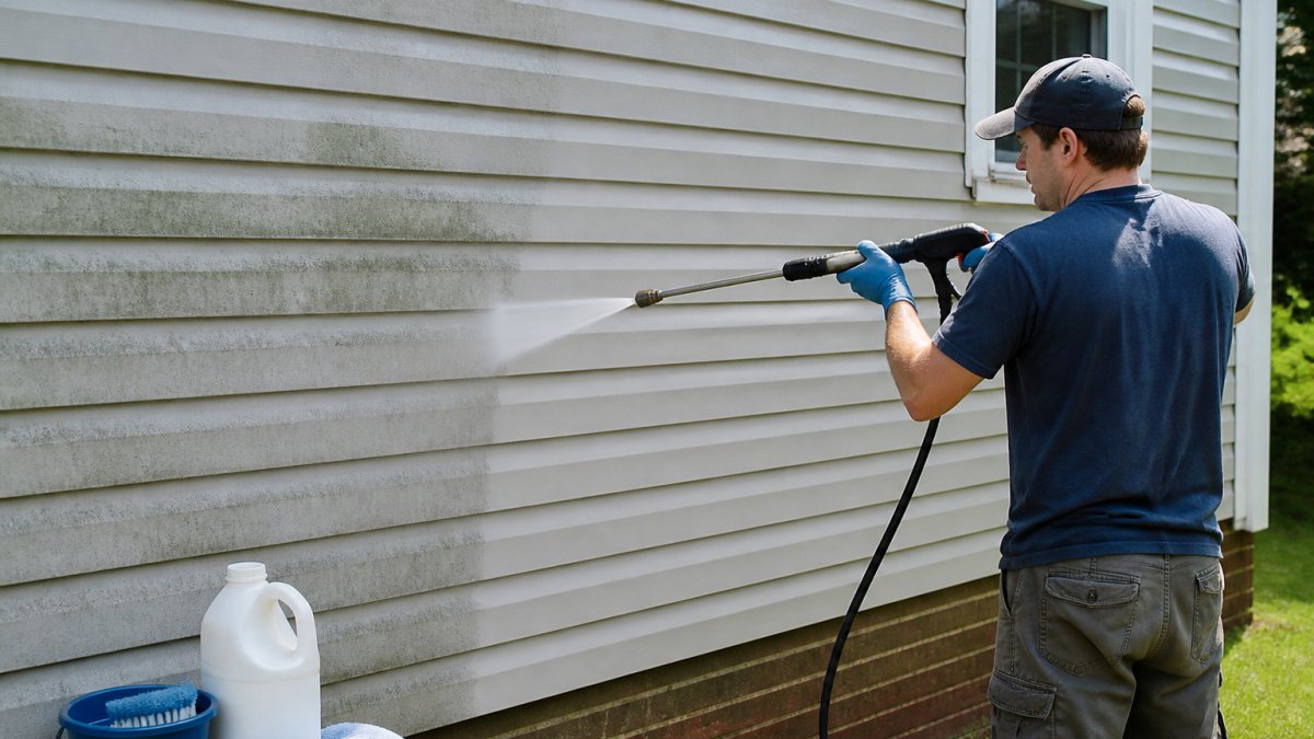 How to Clean Exterior Siding: A Step-by-Step Guide